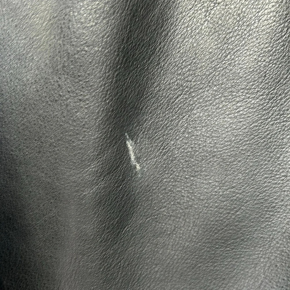 Couture Black Leather Lambskin Jacket - Picture 6 of 10